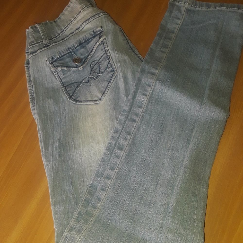 Light blue jeans